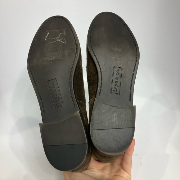 Frye & co brown suede ankle boots women’s size 9 boho casual minimalist - Picture 7 of 9